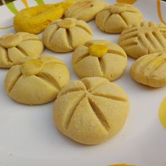 A picture of Simple margarine cookies.
