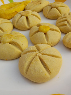 A picture of Simple margarine cookies.