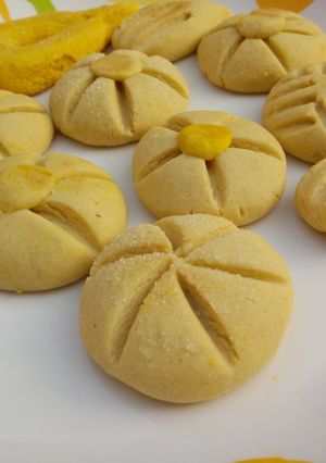 A picture of Simple margarine cookies.