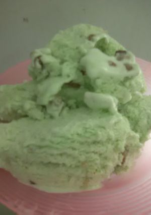 Foto resep Es krim dung dung kacang hijau