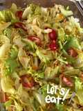 Salada de Alface, Tomate e Cenoura