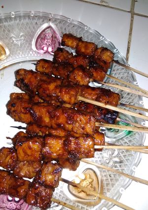 Foto resep Sate Tempe