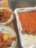 Tumbet Mallorca con tiras de pollo