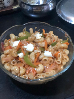 ইটালিযান ভেজ পাস্তা(Italian vej pasta recipe in Bengali) রেসিপির প্রধান ছবি