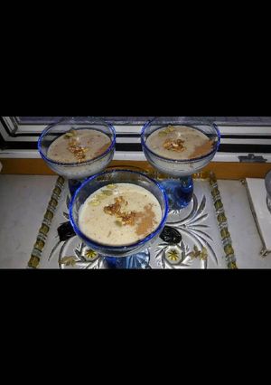 صورة لوصفة مهلبيه التمر ع طريقة دلوعه زوجها