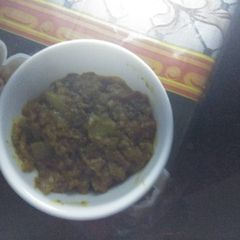 A picture of Veg bund gobi saag.