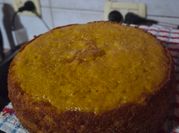 Una foto de budín mandarinas