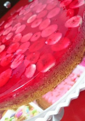 صورة لوصفة كيكه الجيلي