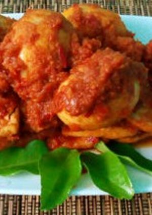 Foto resep TAHU TELUR BUMBU BALI ala MAMAKU