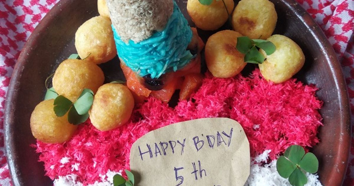Tumpeng Mini Lapis Kue Pasar Serba Singkong