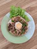 Nasi Tim Ayam Jamur
