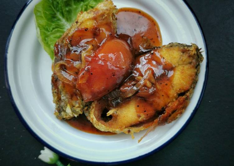 Arahan Memasak Siakap Masam Manis yang Lezat