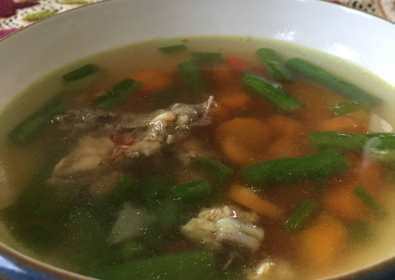 Sayur Sop Ayam Ala Anak Kostan