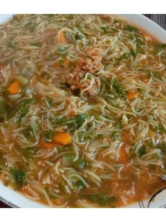 عکسی از دستور سوپ ورمیشل