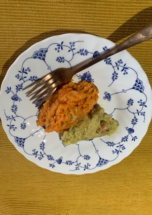 Una foto de Pollo al curry