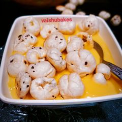 Quick Mango Makhana Pudding A picture of Quick Mango Makhana Pudding.