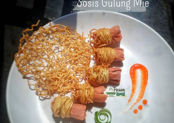 Resep Sosis Gulung Mie Oleh Erny Sulistyowati Pawon Erny Cookpad