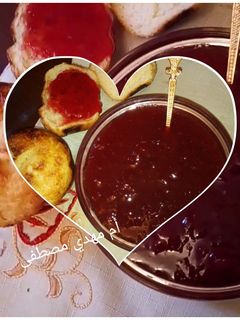 صورة لوصفة مربى الفراولة 🍓🍓🍓