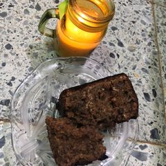 A picture of Chocolate banana oat bread.