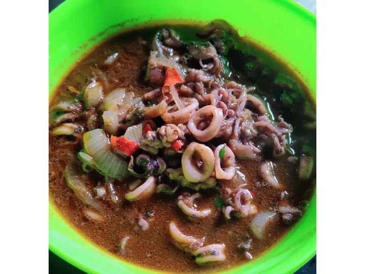 Langkah Gampang Menyiapkan Resep Cumi Saori(saus tiram) yang Bikin Ngiler Anti Ribet, Sempurna