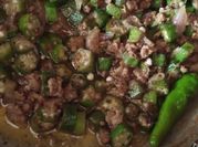 A picture of dahi wali bhindi