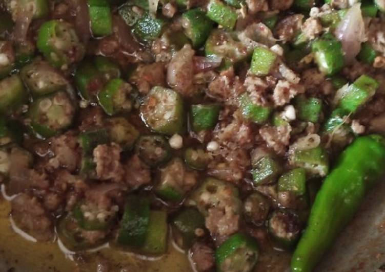 Simple Way to Make Ultimate Bhindi keema