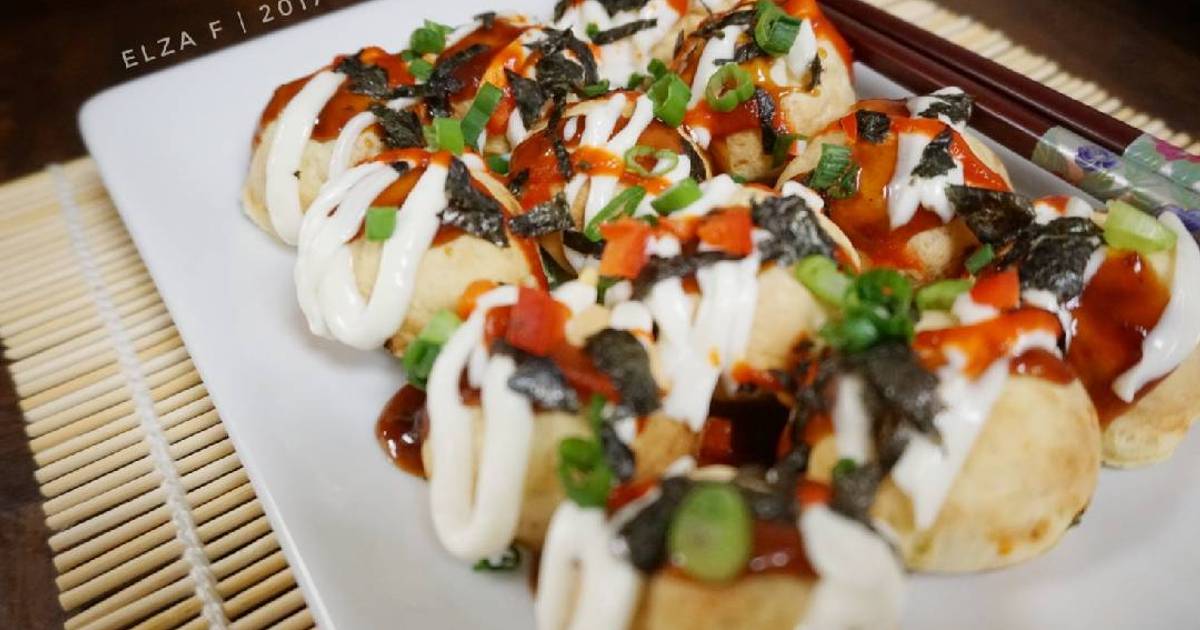 39 resep takoyaki asli enak dan sederhana Cookpad