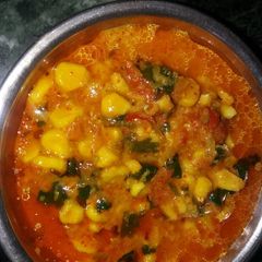 A picture of Creamy sweet corn sabji.