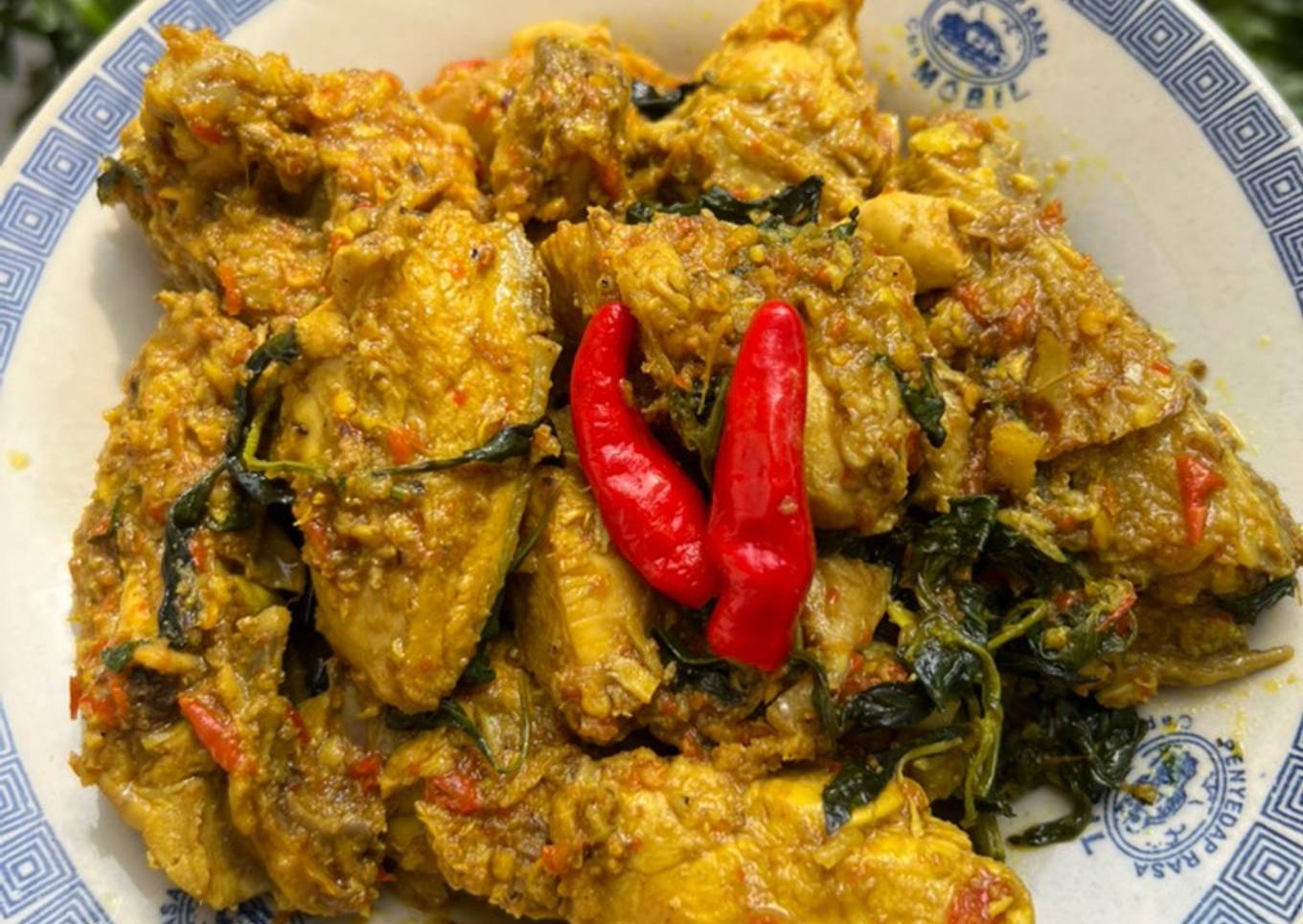 Rica-Rica Ayam Kemangi Pedas 🌶🌶🌶