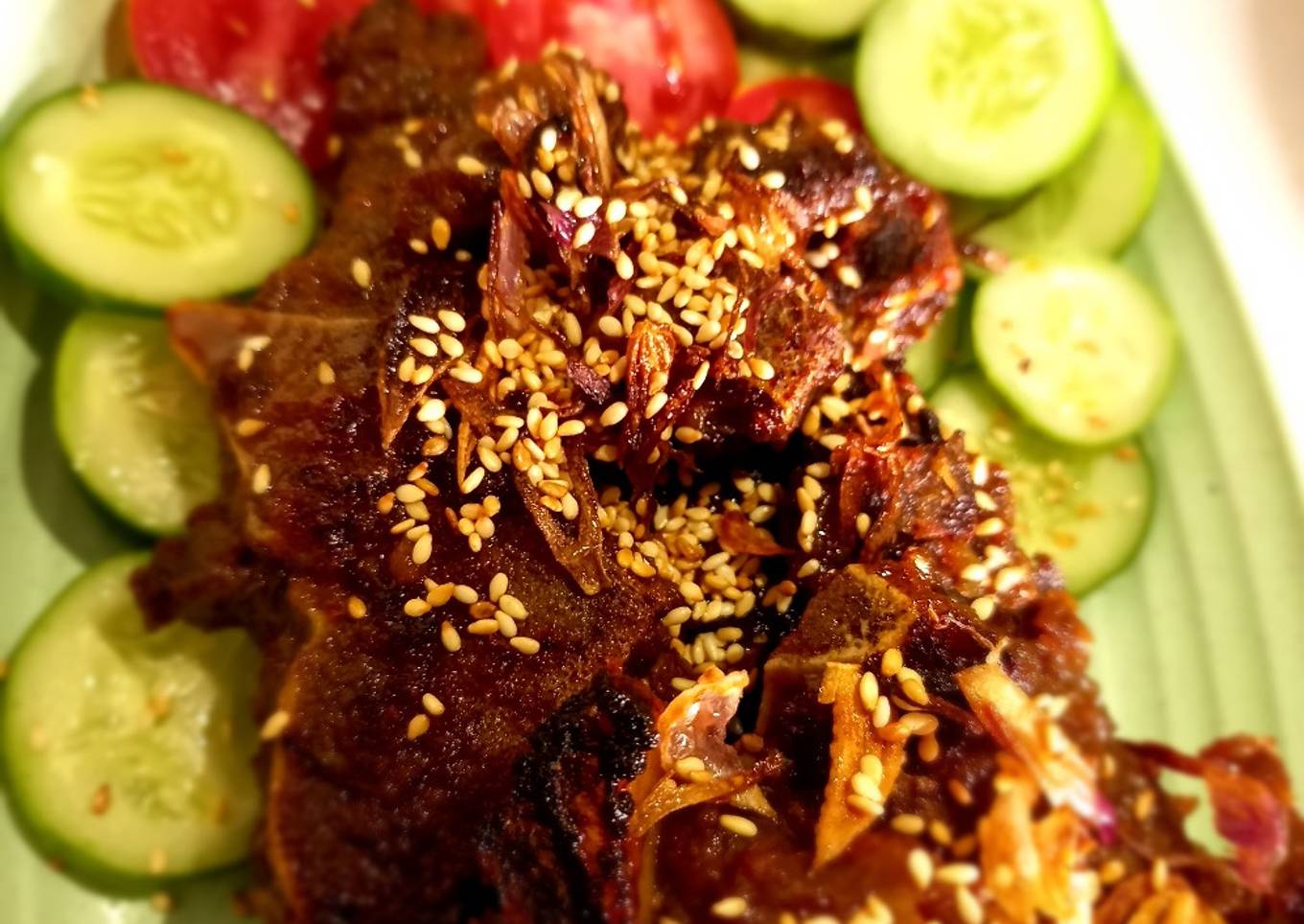 Iga Bakar Madu Teflon