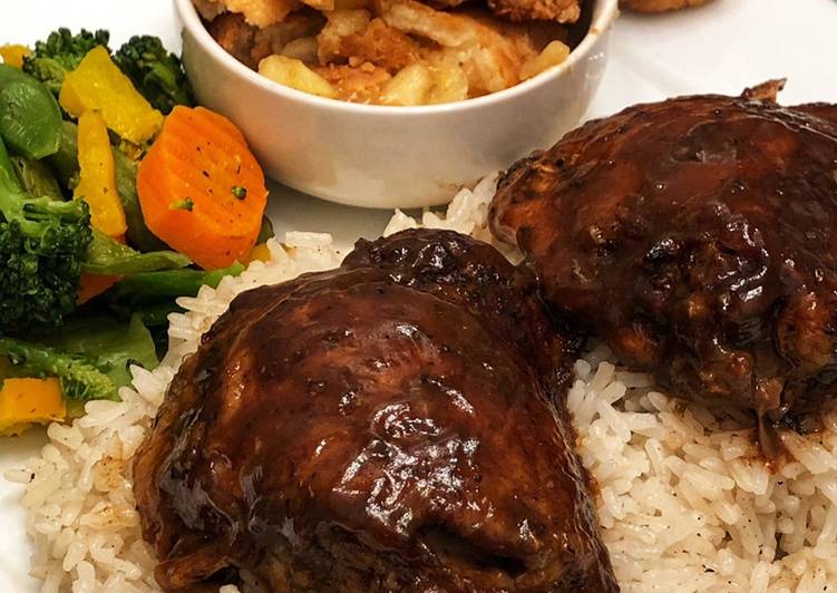 Recipe of Appetizing Instant Pot Jamaican Jerk Chicken Thighs