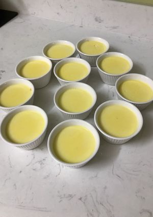 Hình của món Flan mềm như đậu hũ non (nướng bằng lò).
