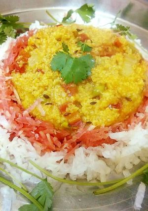A picture of Vegetable Dalia.