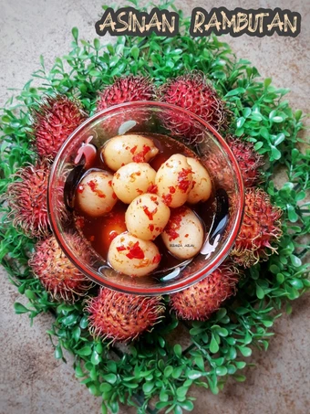 Easy Ways Make Recipes Asinan Rambutan the So Delicious Really Delicious.