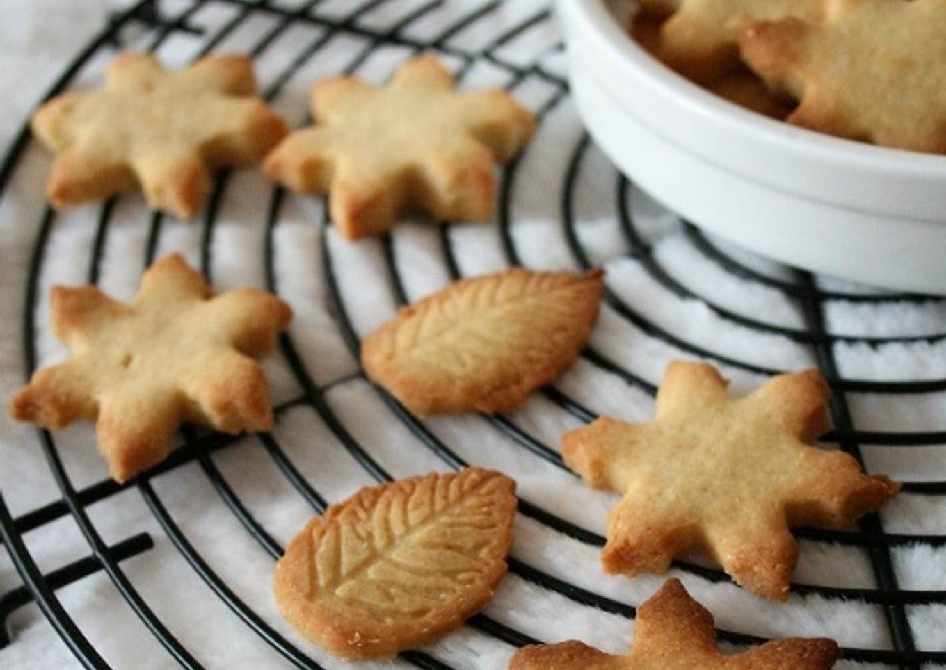 Sablés au gingembre et clémentine