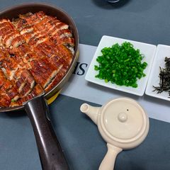 A picture of Hitsumabushi (Grilled Eel on Rice).