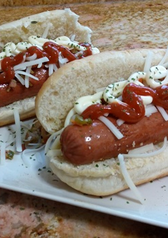 Una foto de Perrito caliente