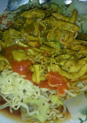 Foto resep Mie ayam ala ala😁