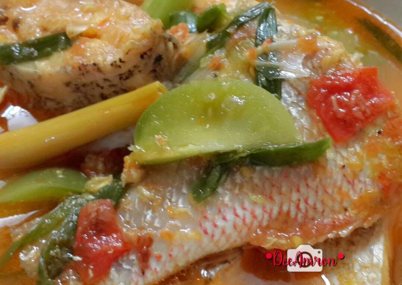 Kakap Kuah Asam (Pindang Ikan) ala Lombok