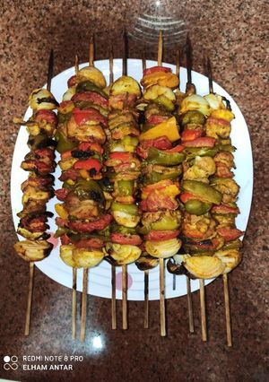 صورة لوصفة شيش طاووق