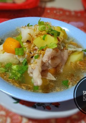 Foto resep Sup ceker ayam simpel dan seger