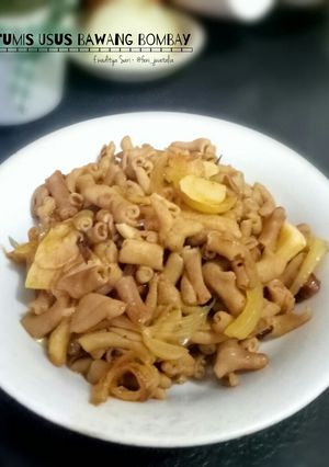 Foto resep Tumis Usus Bawang Bombay