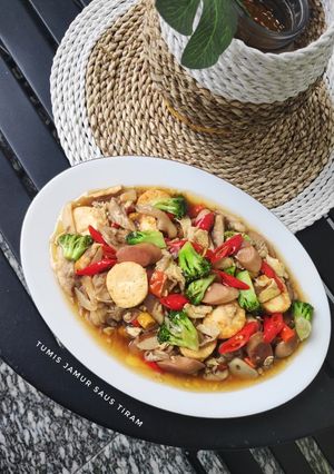Foto resep Tumis Jamur Saus Tiram