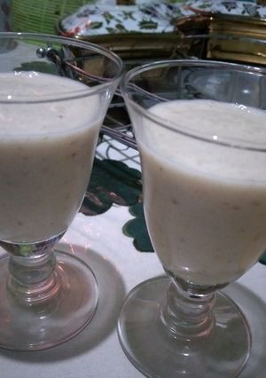 Foto resep Smoothie pisang kurma