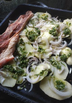 Una foto de Asado al horno sin aceite