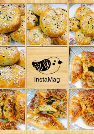 صورة لوصفة فطائر السبانخ بعجينة سهلة وهشة