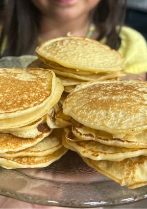 Una foto de Pancakes chiquitos para todos ❣️