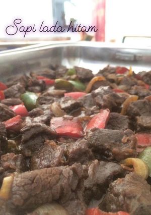 Foto resep Sapi Lada Hitam