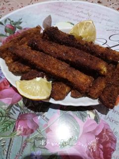 صورة لوصفة اصابع الباذنجان 😍😍