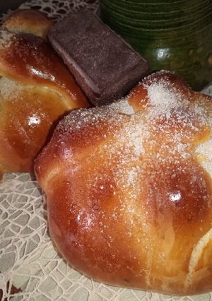 Una foto de Pan de muerto